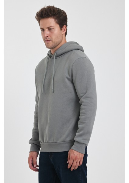 3 Ip Şardonlu Kapuşonlu Cepsiz Sweatshirt RD24KE054902 fiyatları