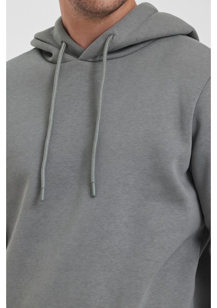 3 Ip Şardonlu Kapuşonlu Cepsiz Sweatshirt RD24KE054902 modelleri