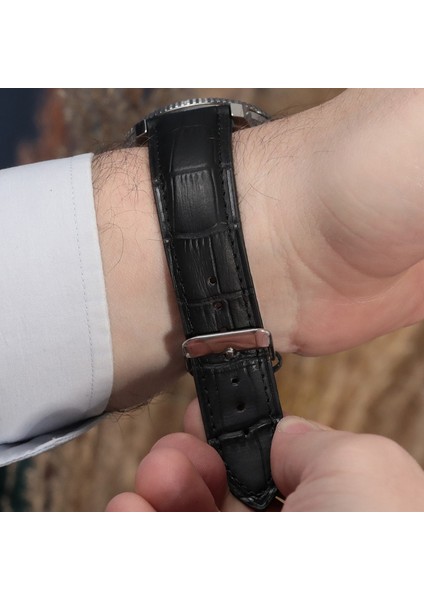 24 mm Deri Kordon 24 mm Deri Saat Kordonu 24 mm Deri Saat Kayışı 24 mm Watch Strap