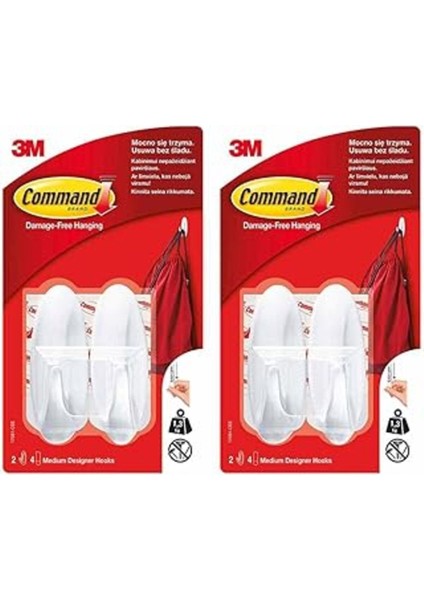Command 17081 Orta Boy Askı, 2x