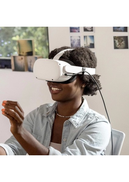 Quest Bağlantı Kablosu - Quest Için Sanal Gerçeklik Başlığı Kablosu 5m Kablo indirimleri