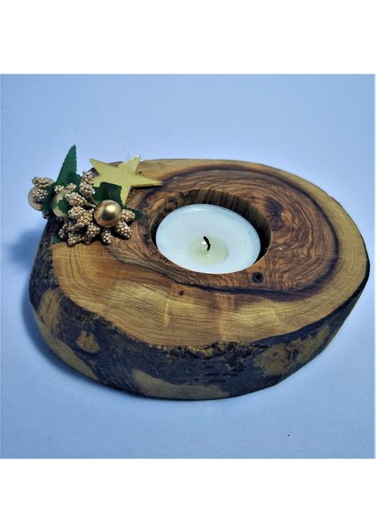 Luxury Zeytin Ağacı Mumluk 1 Adet fırsatları