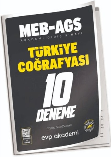 Meb-Ags Türkiye Coğrafyası 10 Deneme Çözümlü
