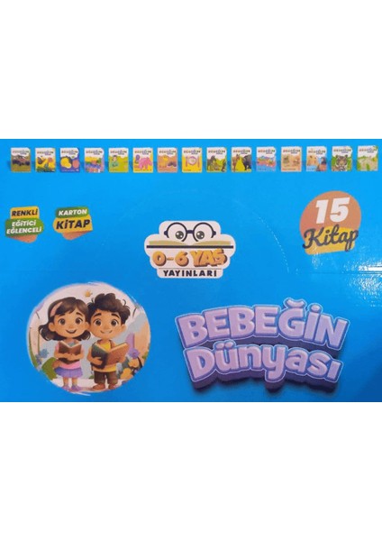 Bebeğin Dünyası 15 Kitap (Kutulu)