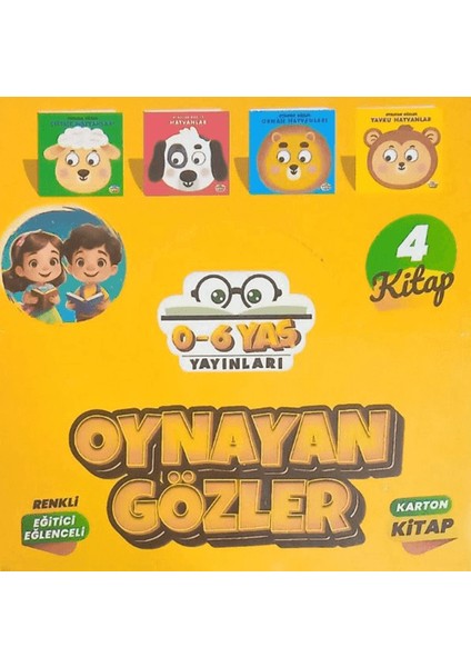 Oynayan Gözler 4 Kitap (Kutulu)
