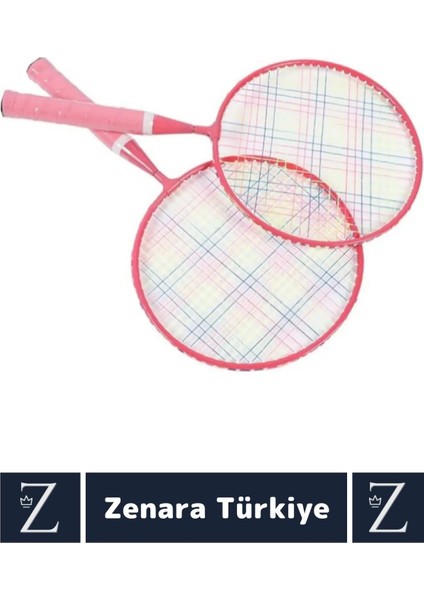 Premium Ergonomik Spor Etkinlik Fermuarlı Askılı Taşıma Çantalı 2 Raket 2 Tüy Topu Badminton Seti modelleri
