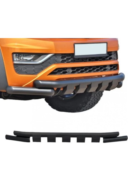 L200 2015 - 2019 Off Road Siyah Ön Koruma PST24 Mat Black GARAGE453