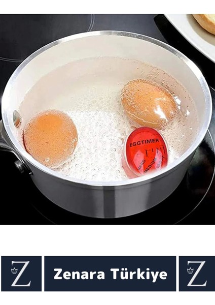 Premium Yanmaz Erimez 3 Farklı Zamanlayıcılı Haşlama Yumurta Pişirme Derecesi Egg Timer fırsatları