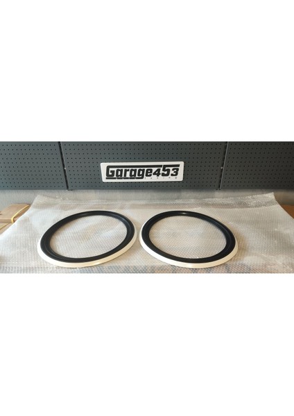 17 Inç Lastik Yanağı Takımı Siyah Beyaz GARAGE453 fiyatları