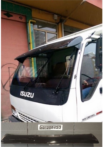 Isuzu Npr Şampiyon Nkr Wıde Nqr Ön Cam Güneşliği Mika Parlak Siyah GARAGE453