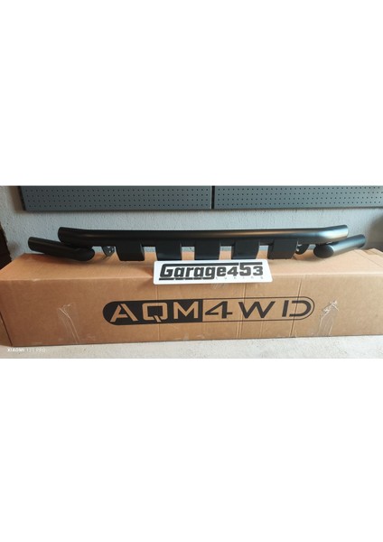 L200 2007 - 2015 Off Road Siyah Ön Koruma PST24 Mat Black GARAGE453