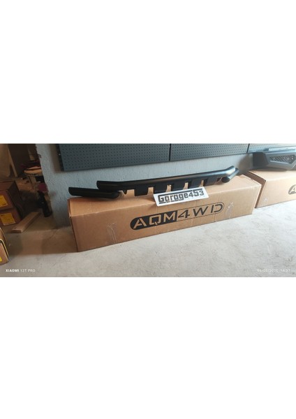 L200 2007 - 2015 Off Road Siyah Ön Koruma PST24 Mat Black GARAGE453