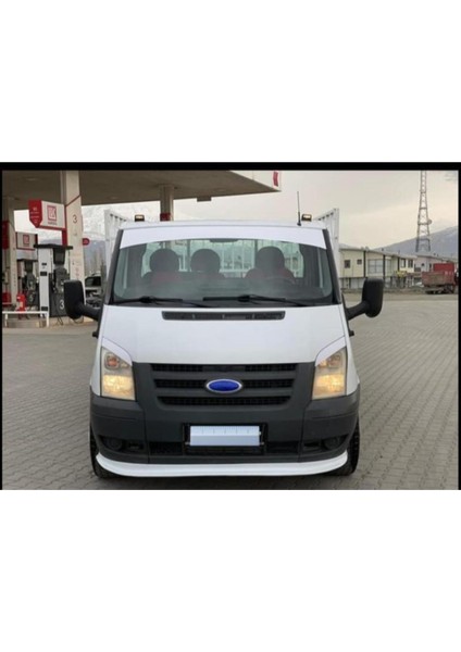 GARAGE453 Ford Transit Ön Ek Karlık Beyaz Plastik 2005-2014 Arası modelleri