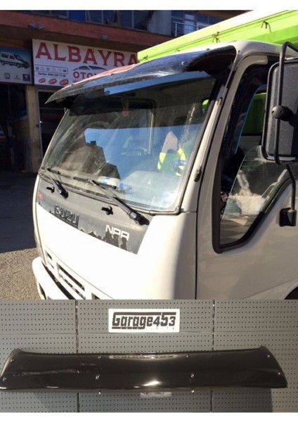 Isuzu Npr Şampiyon Nkr Wıde Nqr Ön Cam Güneşliği Mika Parlak Siyah GARAGE453