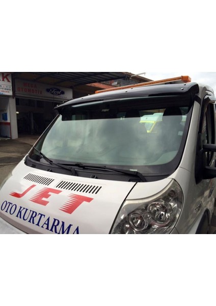 Ducato 2006 Üstü Ön Cam Güneşliği Mika Parlak Siyah GARAGE453