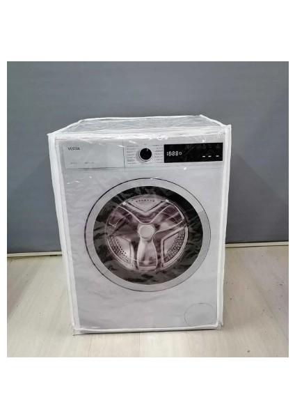 Fermuarlı Çamaşır ve Kurutma Makinesi Örtüsü