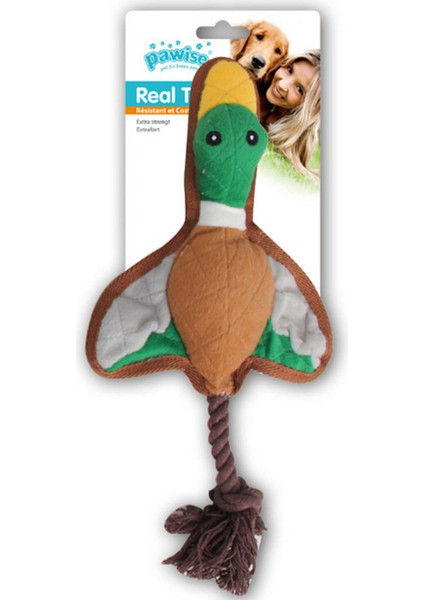 Real Tuff Yaban Ördeği Köpek Oyuncağı 34 cm Yktsn