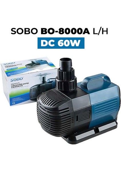 Sump Pompası 60W 8000 Lth 4,8 M Yktsn