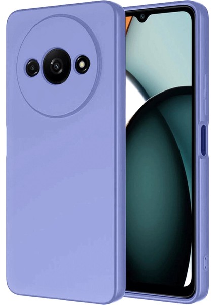Realme C61 Kılıf First Silikon - Lila Ferrg