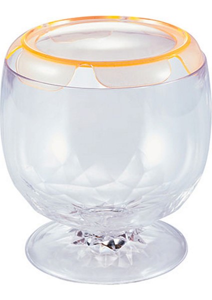 Stylish Display Case - Yuvarlak Tank-Turuncu Yktsn
