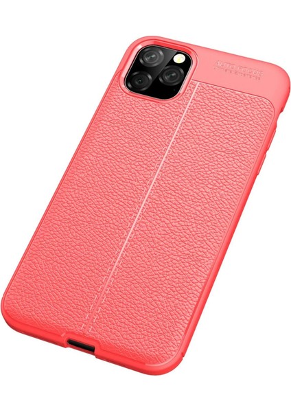 Apple iPhone 11 Pro Max Kılıf Auto Focus Kapak - Kırmızı Ferrg