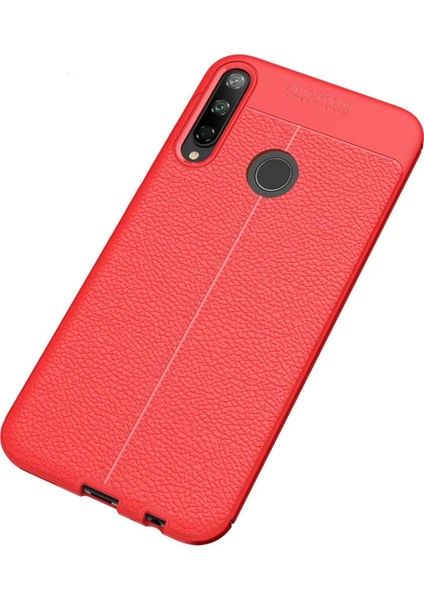Huawei P40 Lite E Kılıf Auto Focus Kapak - Kırmızı Ferrg
