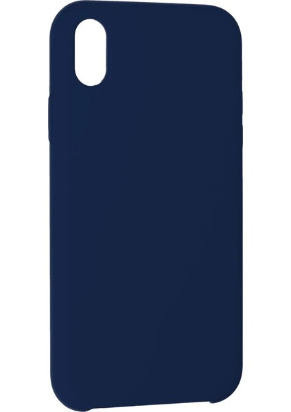 Apple iPhone Xr Kılıf Lansman Legant Silikon - Lacivert Ferrg