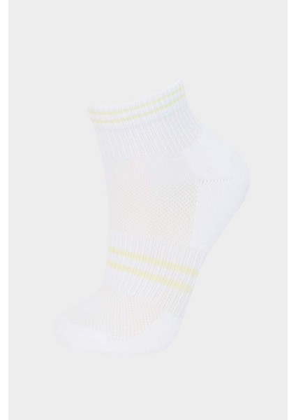 Kız Çocuk 5'li Pamuklu Patik Çorap E6063A8NS indirimleri