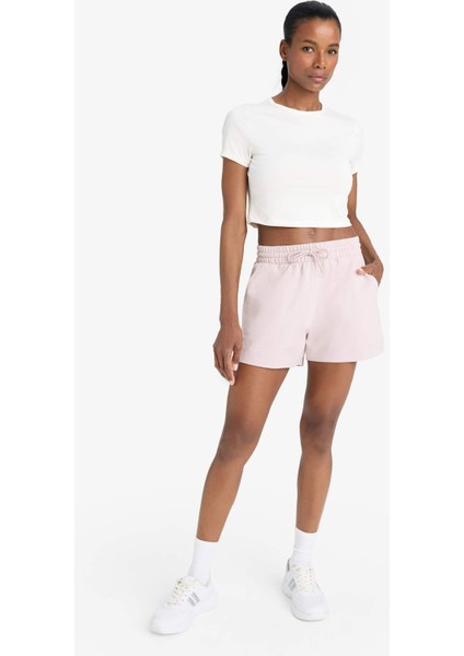 fit Standart Fit Sporcu Kısa Paça Basic Düz ŞORT Z6696AZ25SM