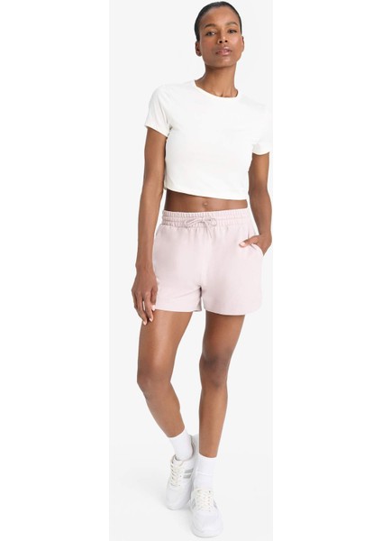 fit Standart Fit Sporcu Kısa Paça Basic Düz ŞORT Z6696AZ25SM