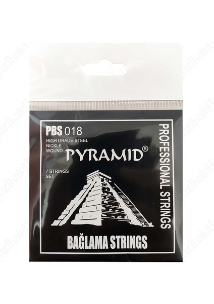 Pyramid Saz Teli 0.18 Kısa Sap Bağlama