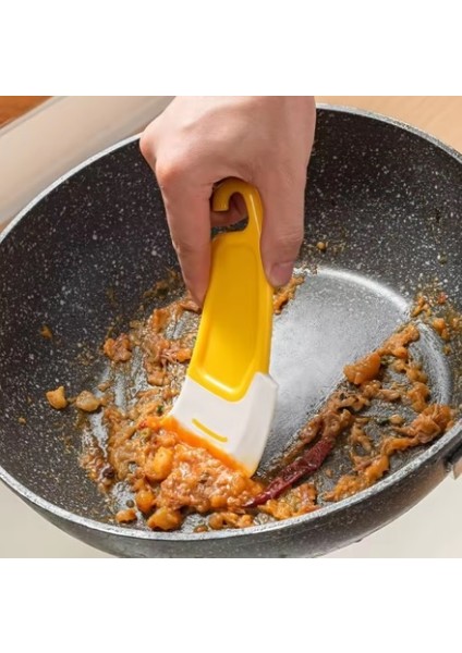 Yağ - Leke Kazıyıcı Mini Silikon Spatula Plastik Saplı fiyatları