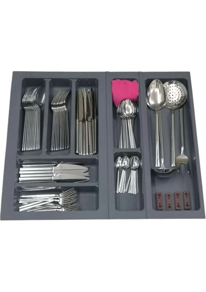 Mutfak Çekmece Içi Kaşıklık Düzenleyici 54 Cm X 48 Cm (yanlar Ve Boydan 4,5 Cm Kesilebilir) fiyatları