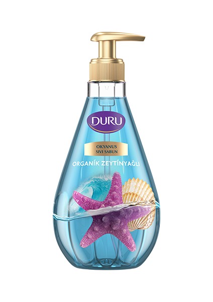 Organik Zeytinyağlı Okyanus Sıvı Sabun 1,5+1,5+500ml