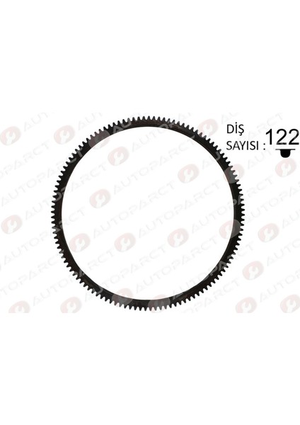 Volant Dişlisi R9 122 Diş Gnzrz