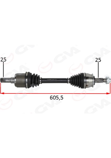 Komple Aks Ön Sol Opel Mokka 1.4 M-T-1.6 Cdti M-T 12- Chevrolet Trax 1.4 M-T 12-14 Gnzrz