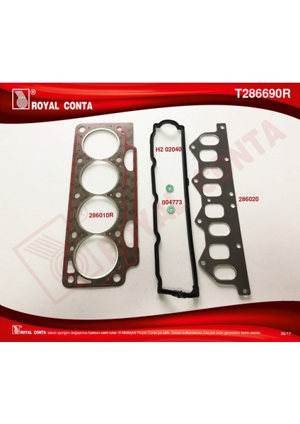 Üst Takim Conta Skc Süper Lgn 1.8-Mgn 2.0 F3P-F3R Gnzrz