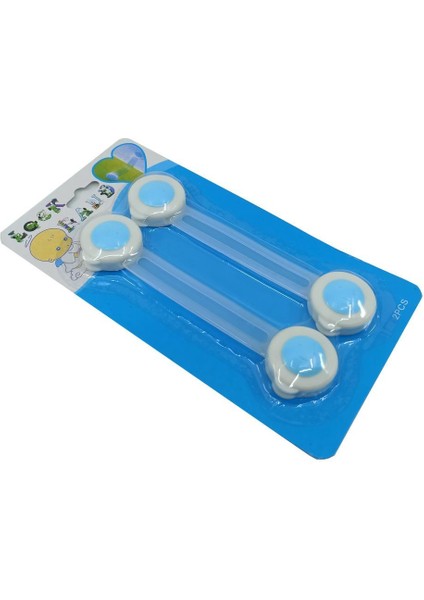 Bebek Çocuk Koruma Dolap Çekmece Kilidi Bebek Güvenliği 2'li fırsatları