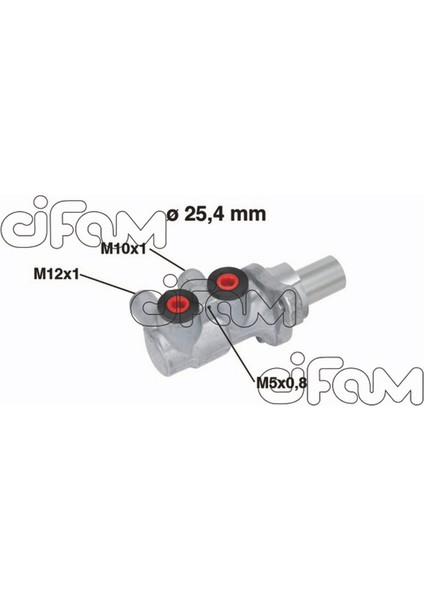 Fren Ana Merkezi Astra H 1.3 Cdti/1.4/1.6/1.6 Turbo/1.7 Cdti/1.8/1.9 Cdti/2.0 Turbo 04 Esp Hariç Gnzrz