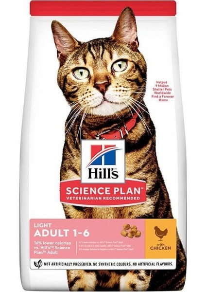 SP Light Tavuklu Yetişkin Kedi Maması 3KG