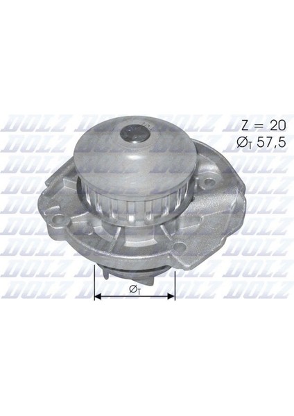 Devirdaim Uno 60-Palio 1.2 20 Diş PA286A 5793713 Gnzrz