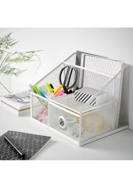 Luxury Premium Ürün Çelik Masaüstü Düzenleyici 25X20 cm 1 Adet