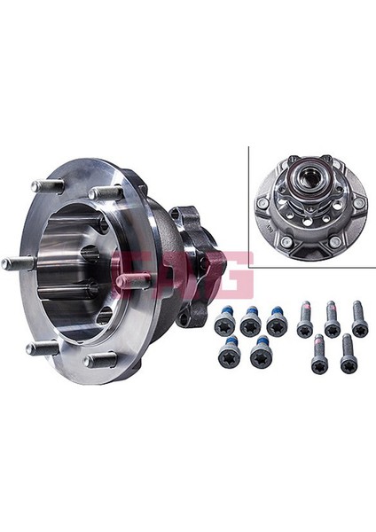 Ön Porya Komple Çift Teker 6 Bijon Ford Transit V.363 2015 Gnzrz