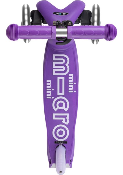 Scooter Mini Micro Deluxe Foldable LED Purple MMD199