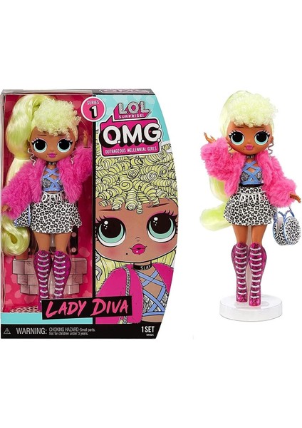 Luxury Surprise O.m.g. Core Series 1 Doll-Lady Diva Bebek Oyuncak 1 Adet