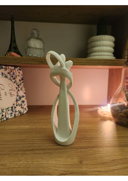 Luxury Aşkın Sarmalı Biblo Heykel Figür Dekor Dekorasyon Altındal Home 1 Adet