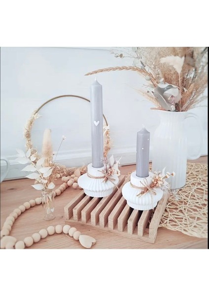 Luxury Dekoratif Mumluk Ev Dekor Hediye Çok Kullanışlı Ürün 1 Adet