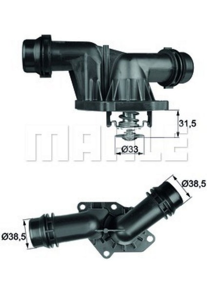 Termostat 95 Bmw E46 E39 M47 Gnzrz