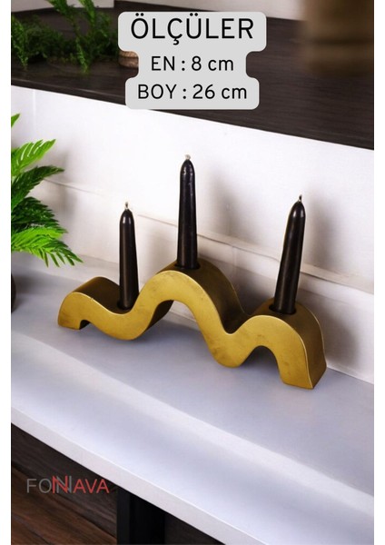Luxury Şamdan Mumluk Dekoratif Mumluk Tealight Mumluk Altın Eskitme Renk Model 13 1 Adet