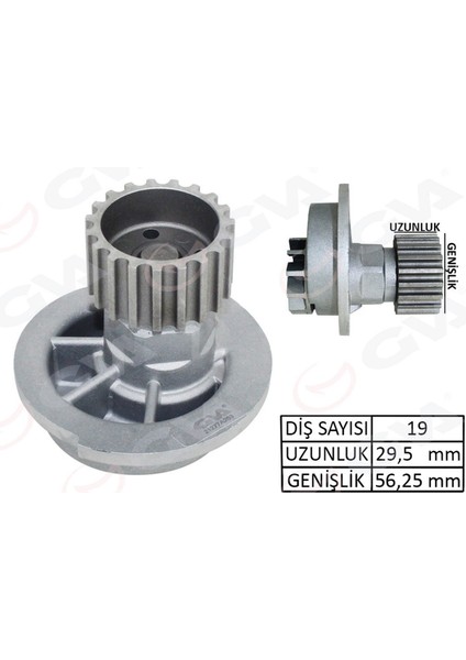 Devirdaim Chevrolet Kalos 1.4 Lacetti 1.4-1.6 Nubira 1.6 05 Gnzrz